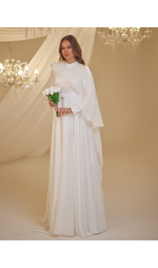 DURU NİKAH ABİYE ELBİSE - Beyaz- Burak Baran Fashion DURU NİKAH ABİYE ELBİSE - Beyaz- Burak Baran Fashion