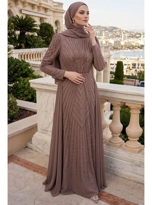 - Saten Vizon Taş İşlemeli 56061V